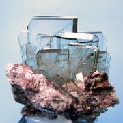 Barite crystal Barite crystal